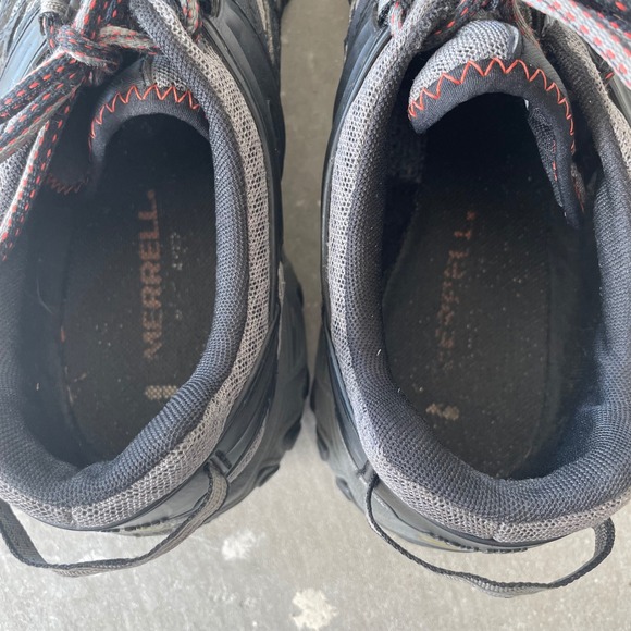 Merrell All Out Blaze Aero‎ Sport Hiking Water Shoes Mens 9.5 gray Black Red main image 7